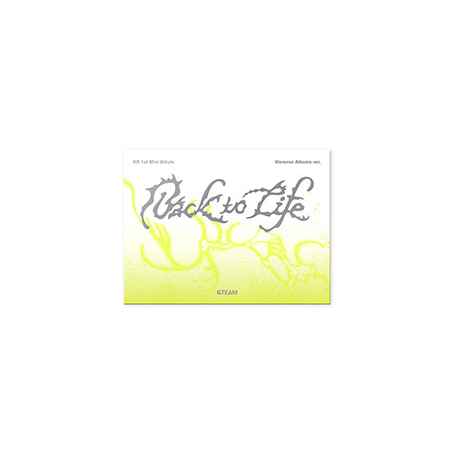 &TEAM - BACK TO LIFE (KR 1st Mini Album) PHOTOCARD BOX WEVERSE ALBUMS Version