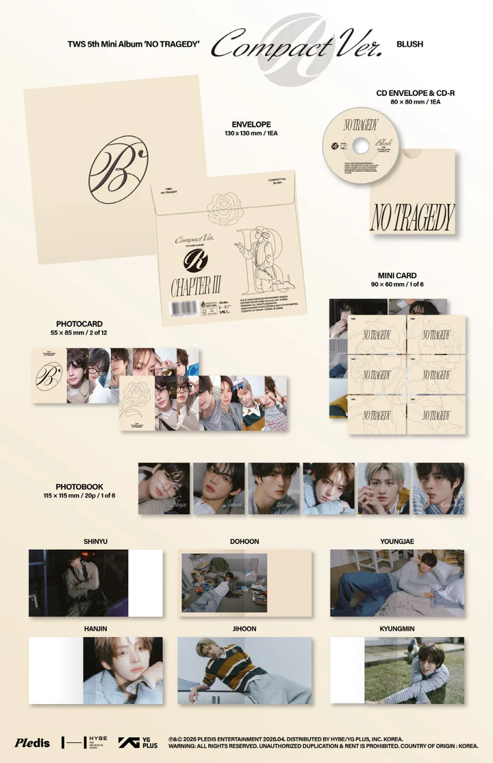 TWS - NO TRAGEDY (5th Mini Album) COMPACT Version