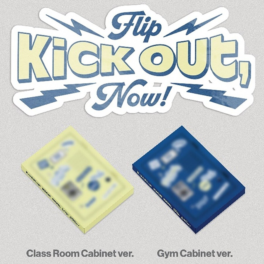 KICKFLIP - KICK OUT, FLIP NOW! (2nd Mini Album) QR Version