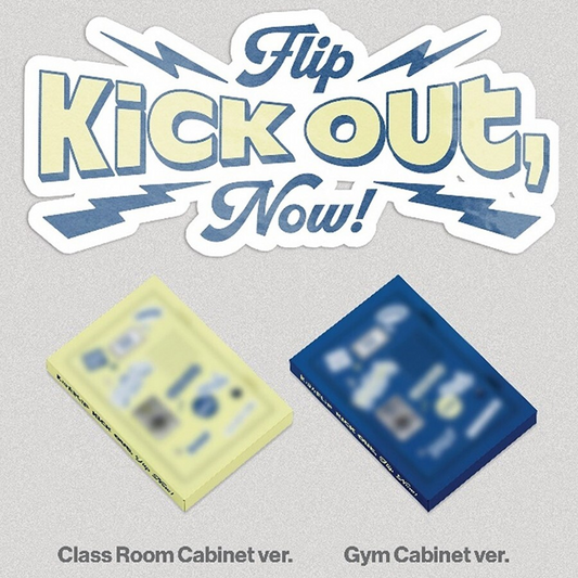 KICKFLIP - KICK OUT, FLIP NOW! (2nd Mini Album) QR Version