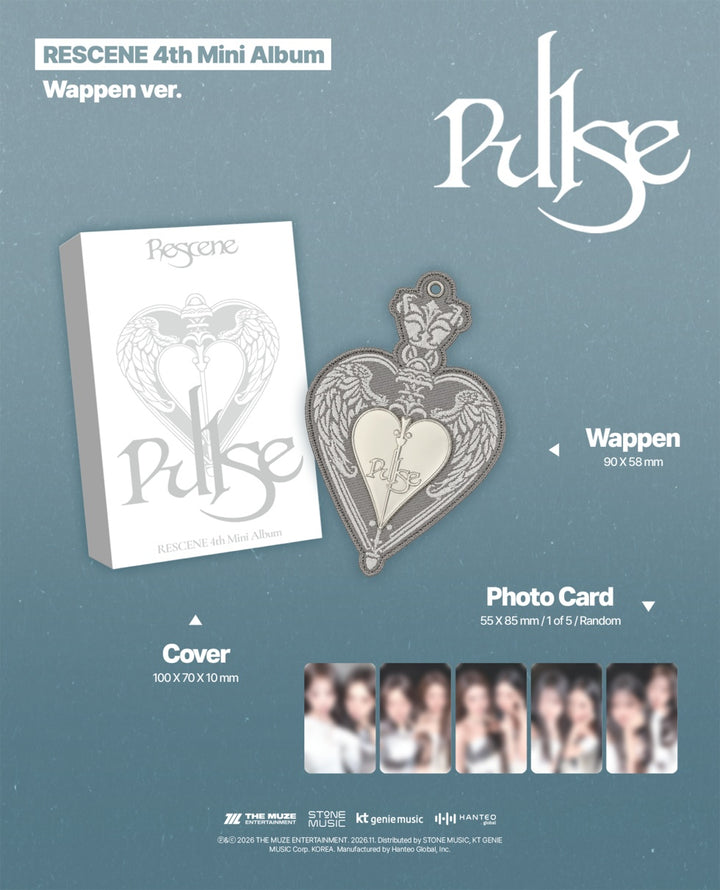 [PRE-VENTA] RESCENE - PULSE (4th Mini Album) WAPPEN