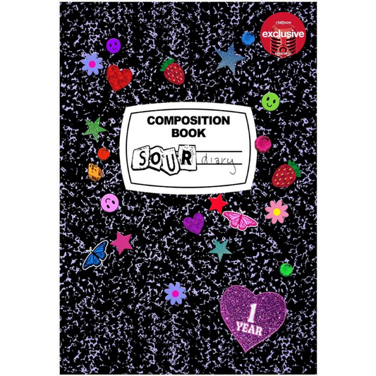 OLIVIA RODRIGO - Sour (1 Year Anniversary Journal) Target Exclusive