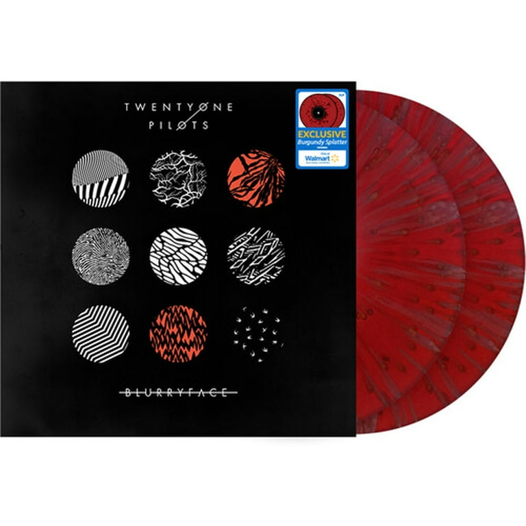 TWENTY ONE PILOTS - Blurryface VINILO (Walmart Exclusive Burgundy Splatter)