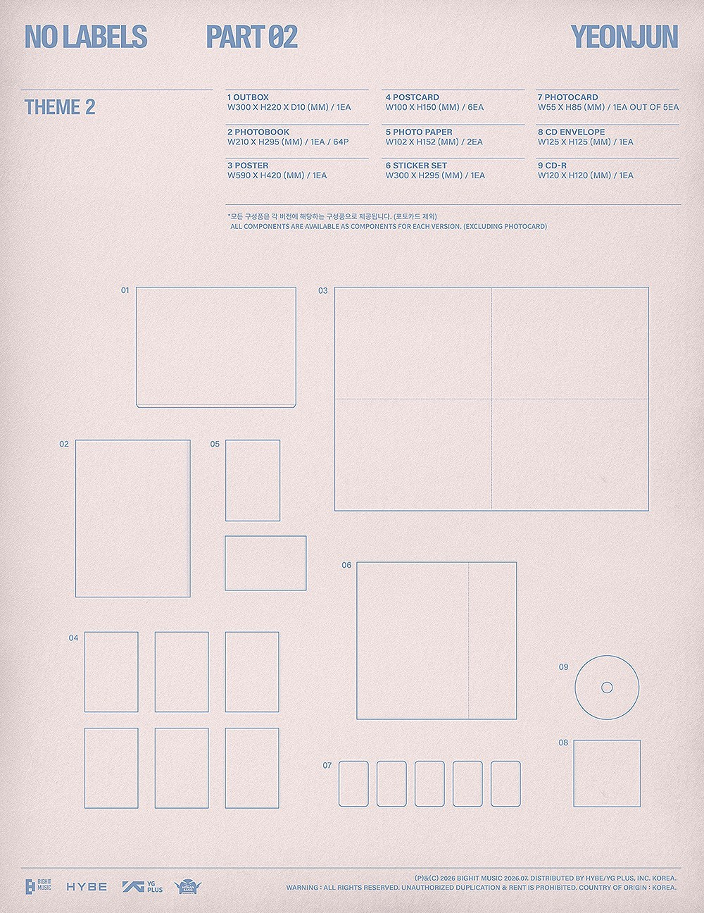 [PRE-ORDEN] YEONJUN (TXT) - NO LABELS : PART 02