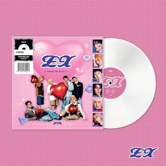 P1HARMONY - EX (1st English Album) VINILO HELLO82 Exclusive (Clear Bubble)
