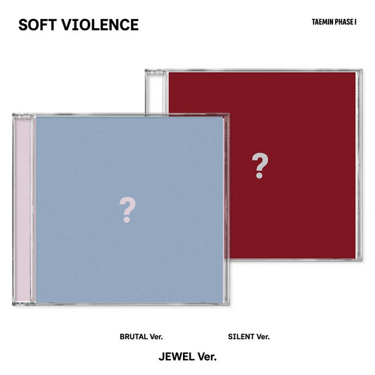 [PRE-VENTA] TAEMIN (SHINEE) - PHASE I : SOFT VIOLENCE Jewel Case