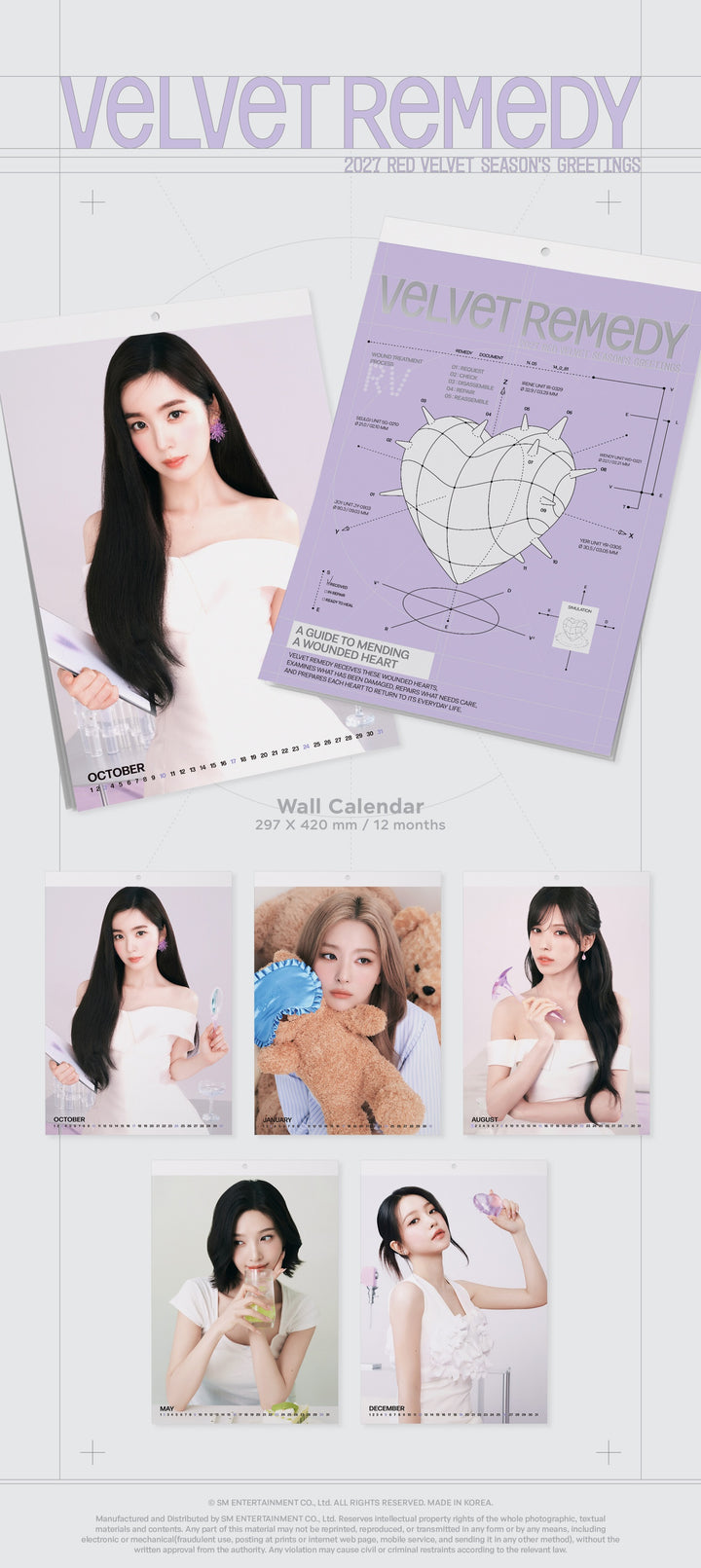 [PRE-VENTA] RED VELVET - VELVET REMEDY 2027 SEASON'S GREETINGS