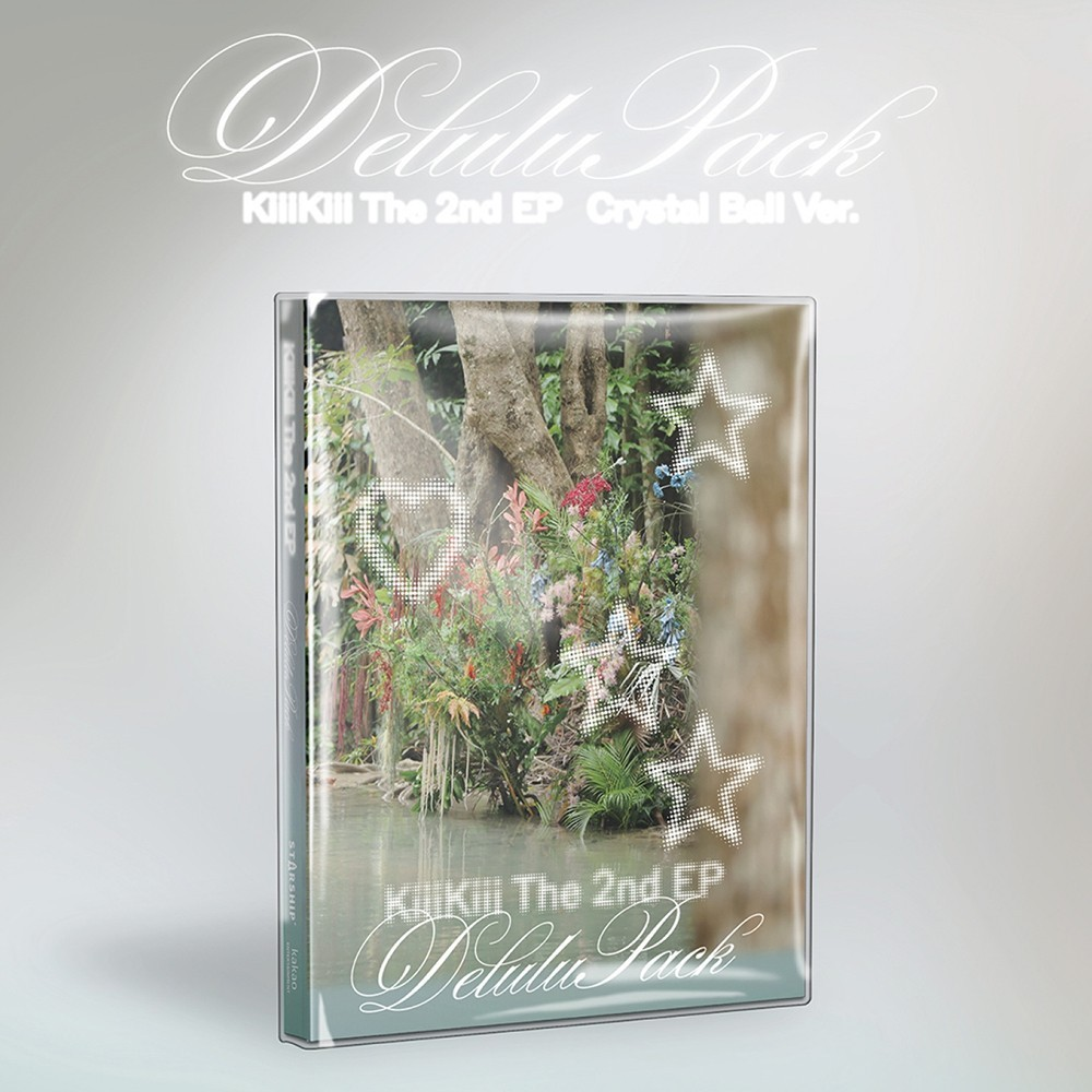 KIIIKIII - DELULU PACK (2nd EP Album) CRYSTAL BALL Version