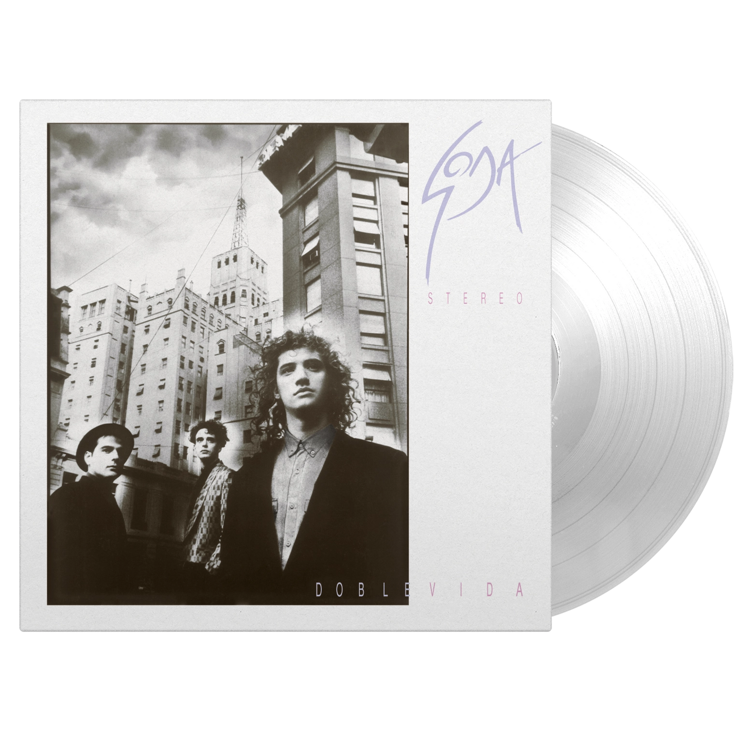 SODA STEREO - Doble vida VINILO Crystal Clear