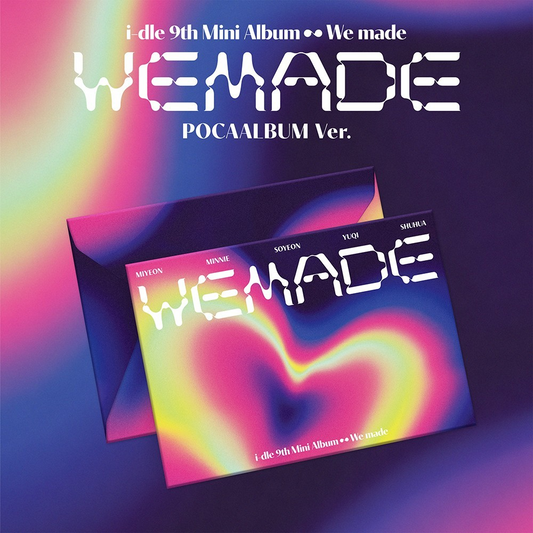 [PRE-ORDEN] I-DLE - WE MADE (9th Mini Album) POCAALBUM Version