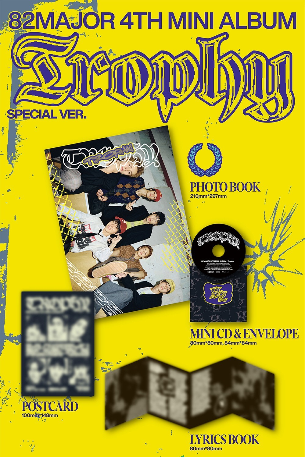 82MAJOR - TROPHY (4th Mini Album) SPECIAL Version