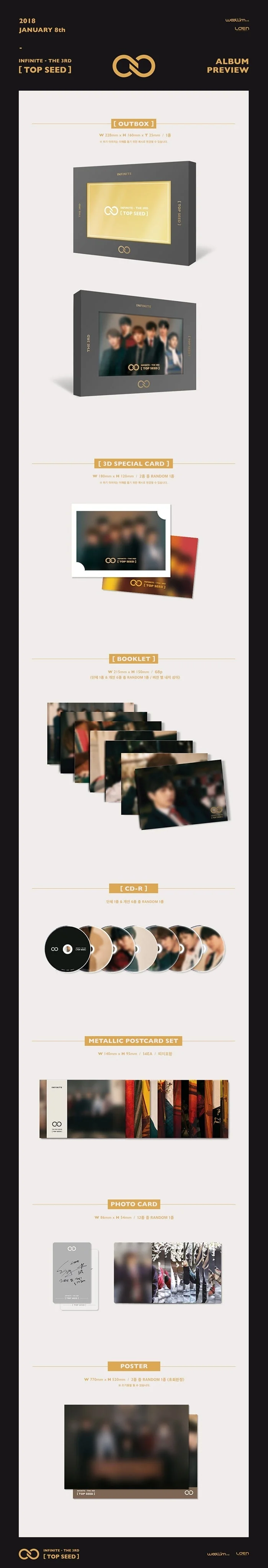 INFINITE - Top Seed (3rd Album)