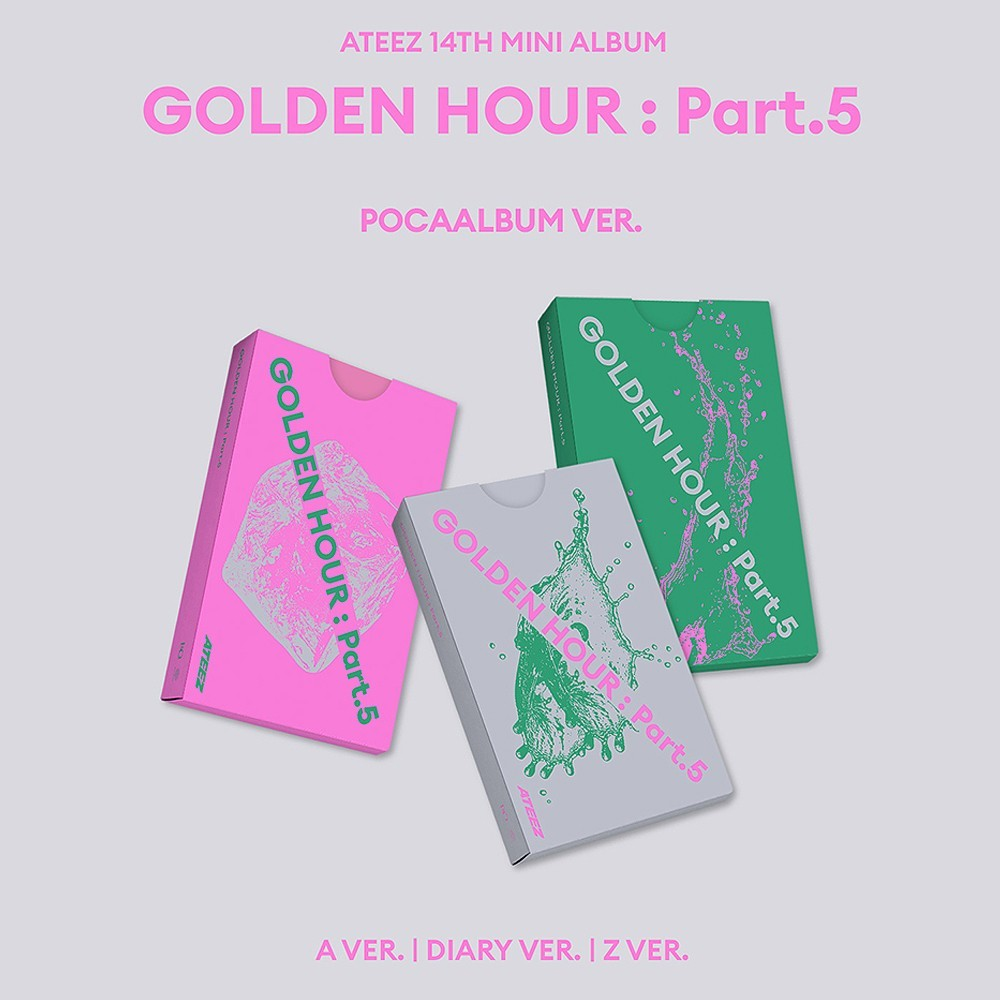 [PRE-ORDEN] ATEEZ - GOLDEN HOUR : PART.5 (14th Mini Album) POCAALBUM