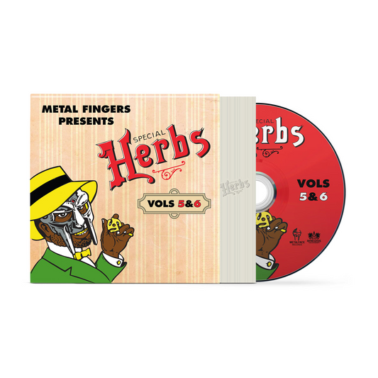 MF DOOM -  Metal Fingers Presents: Special Herbs Vol. 5 & 6 CD