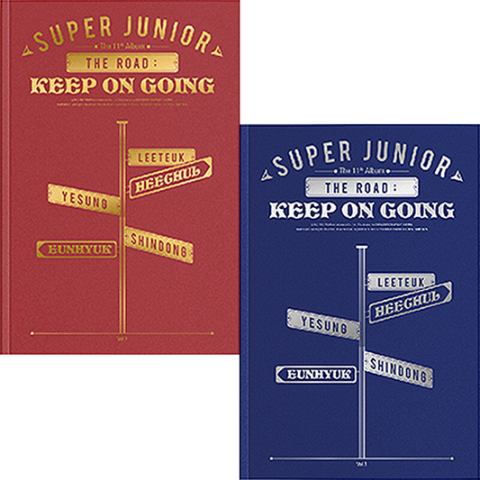 SUPER JUNIOR - Vol.1 The Road : Keep on Going (11th Album)