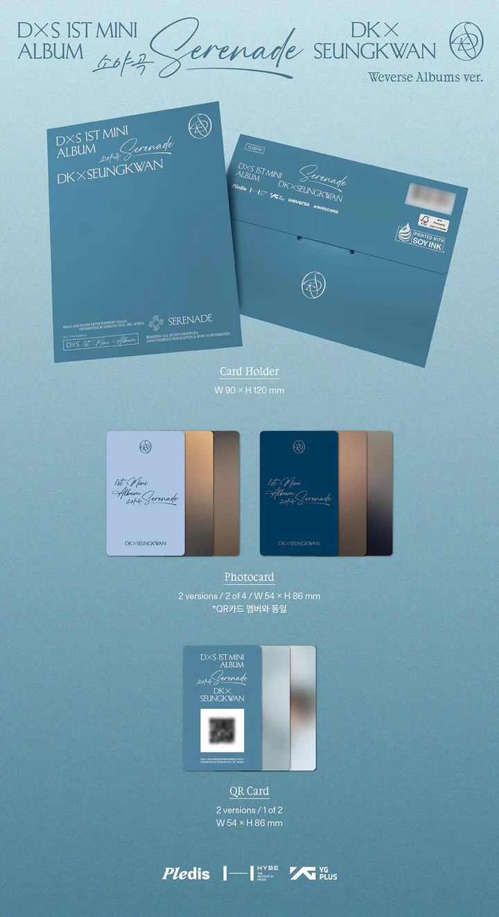 DK X SEUNGKWAN (SEVENTEEN) - Serenade (1st Mini Album) WEVERSE ALBUM Version