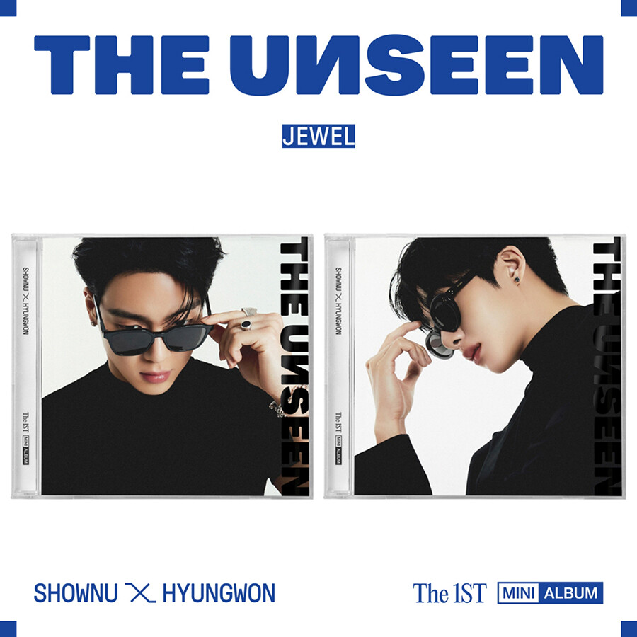 SHOWNU X HYUNGWON (MONSTA X) - THE UNSEEN (1st Mini Album) JEWEL CASE