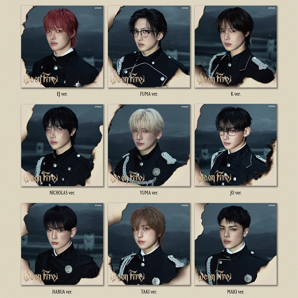 &TEAM - WE ON FIRE (3rd EP Album) SOLO EDITION
