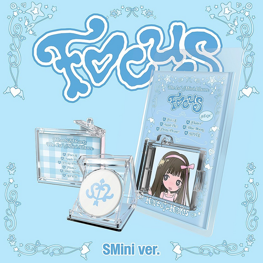 HEARTS2HEARTS - FOCUS (1st Mini Album) SMini