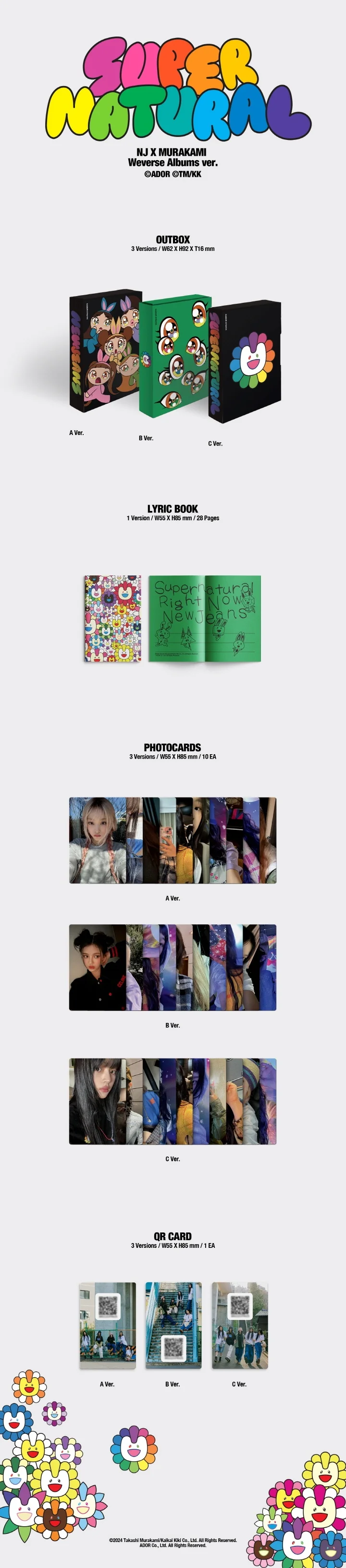 NEWJEANS - Supernatural (WEVERSE ALBUMS)