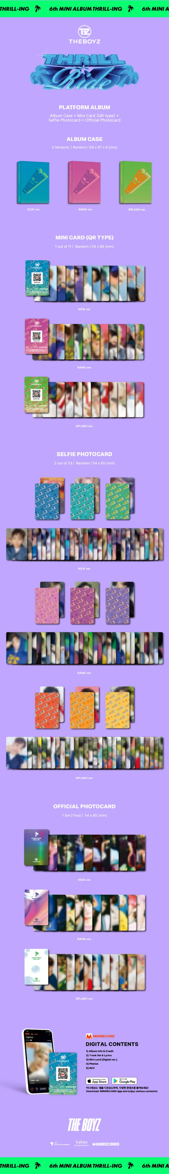 THE BOYZ - THRILL-ING (6th Mini Album) PLATFORM