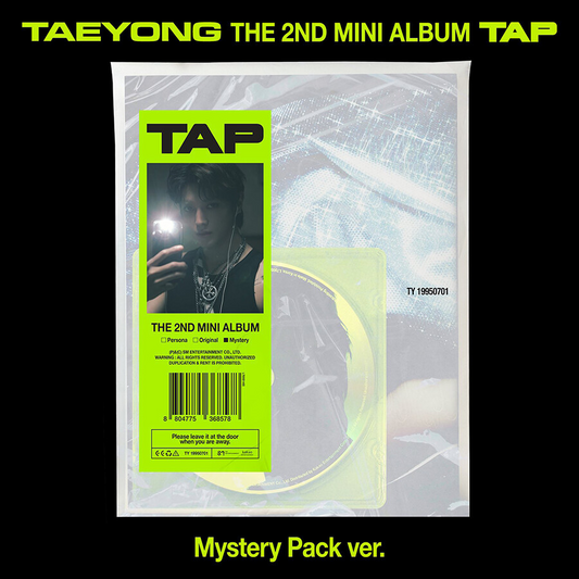 TAEYONG (NCT) - TAP (2nd Mini Album) MYSTERY PACK