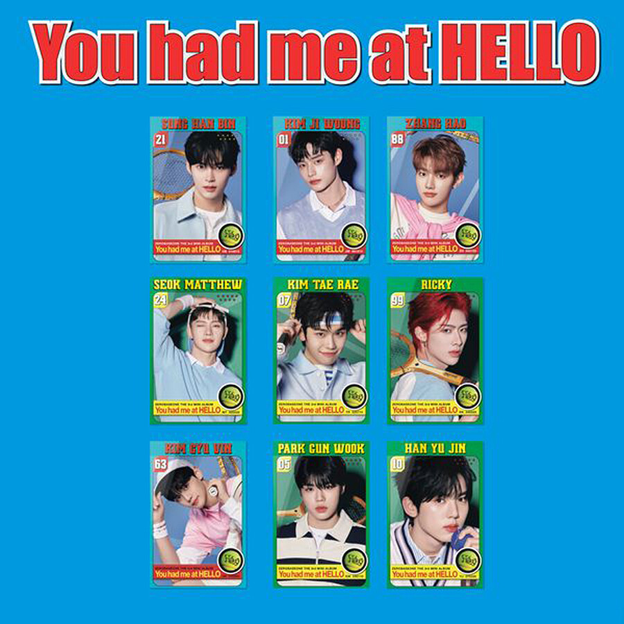 ZEROBASEONE - YOU HAD ME AT HELLO (3rd Mini Album) ZEROSE POCAALBUM