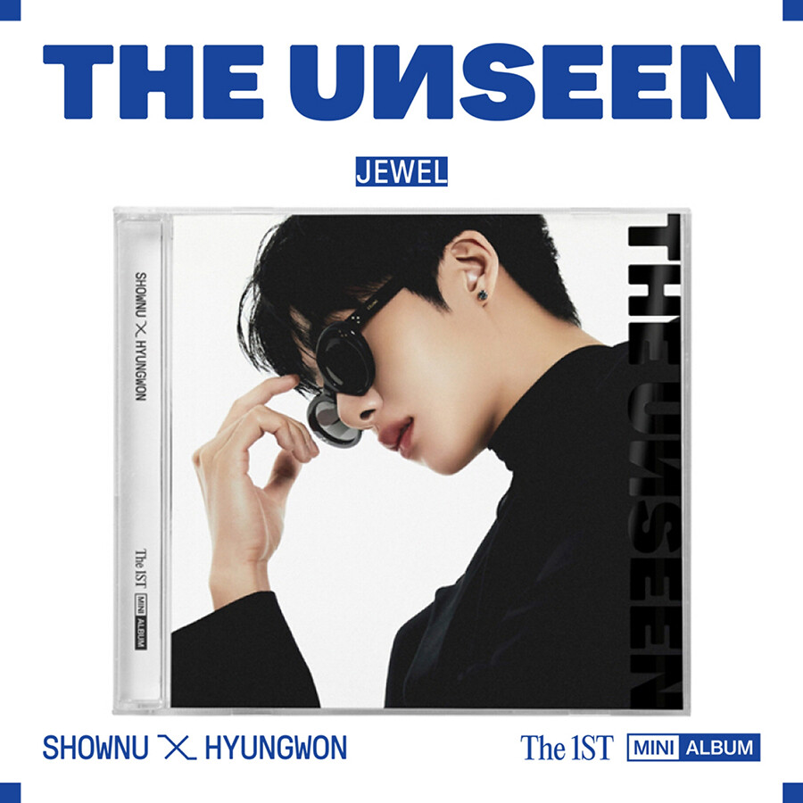 SHOWNU X HYUNGWON (MONSTA X) - THE UNSEEN (1st Mini Album) JEWEL CASE