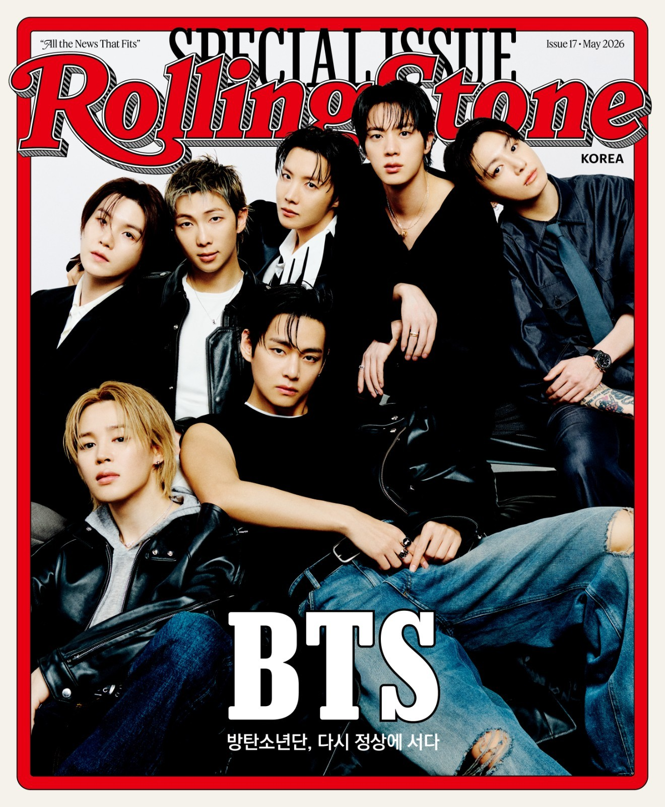 BTS Rolling Stone Korea Magazine Mayo 2026