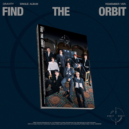 CRAVITY - FIND THE ORBIT (1st Single Album) Special Edition REMEMBER