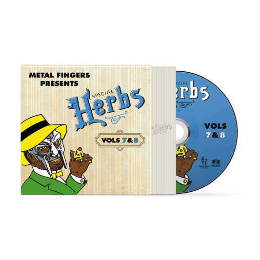MF DOOM -  Metal Fingers Presents: Special Herbs Vol. 7 & 8 CD