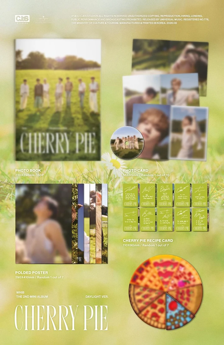 WHIB - CHERRY PIE (2nd Mini Album)
