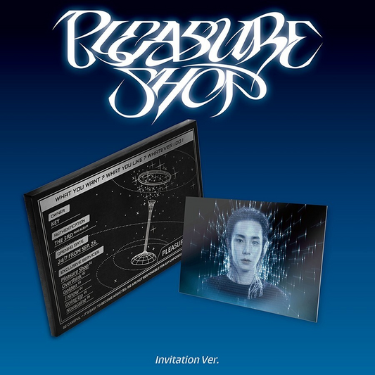 KEY (SHINEE) - PLEASURE SHOP (3rd Mini Album) INVITATION Version