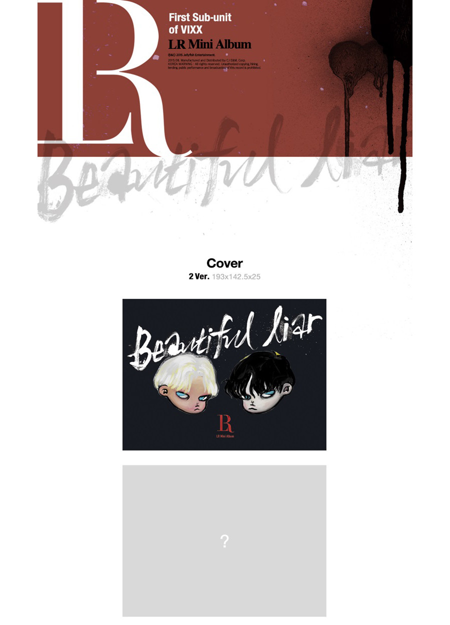 VIXX LR - Beautiful liar (1st mini album)