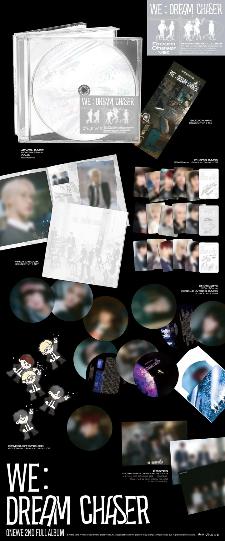 ONEWE - WE : DREAM CHASER (2nd Full Album) DREAM CHASER Version
