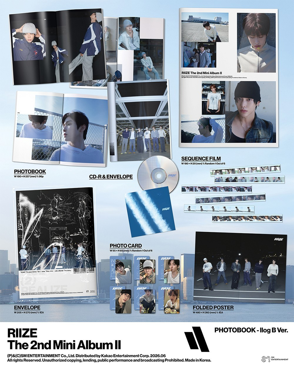 RIIZE - II (2nd Mini Album) PHOTOBOOK Version