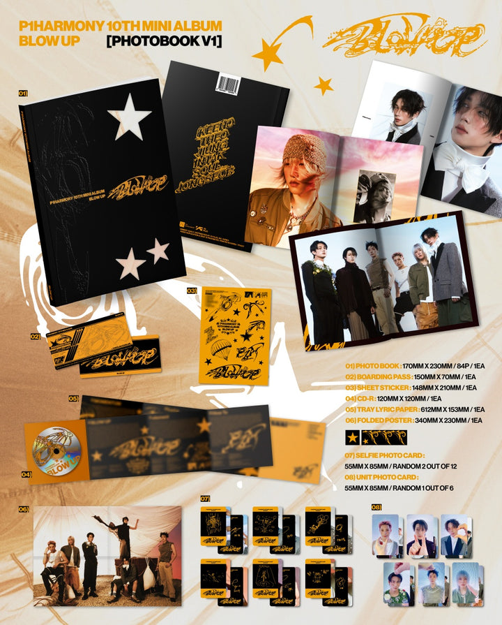 [PRE-VENTA] P1HARMONY - BLOW UP (10th Mini Album) PHOTOBOOK