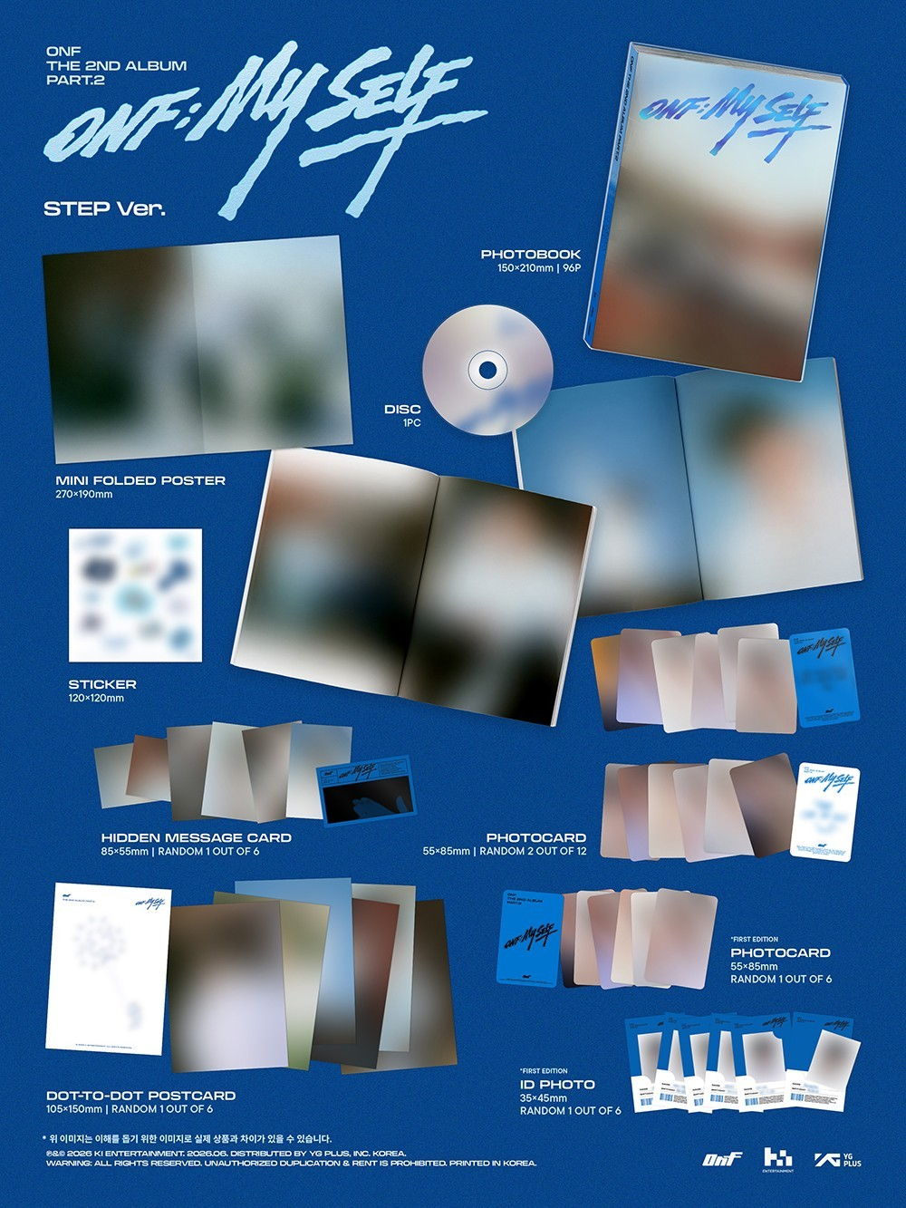 [PRE-ORDEN] ONF - ONF:MY SELF (2nd Album PART.2)