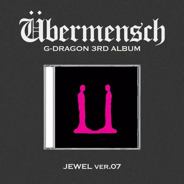 G-DRAGON (BIGBANG) - ÜBERMENSCH (3rd Album) JEWEL CASE VER. INTERNACIONAL