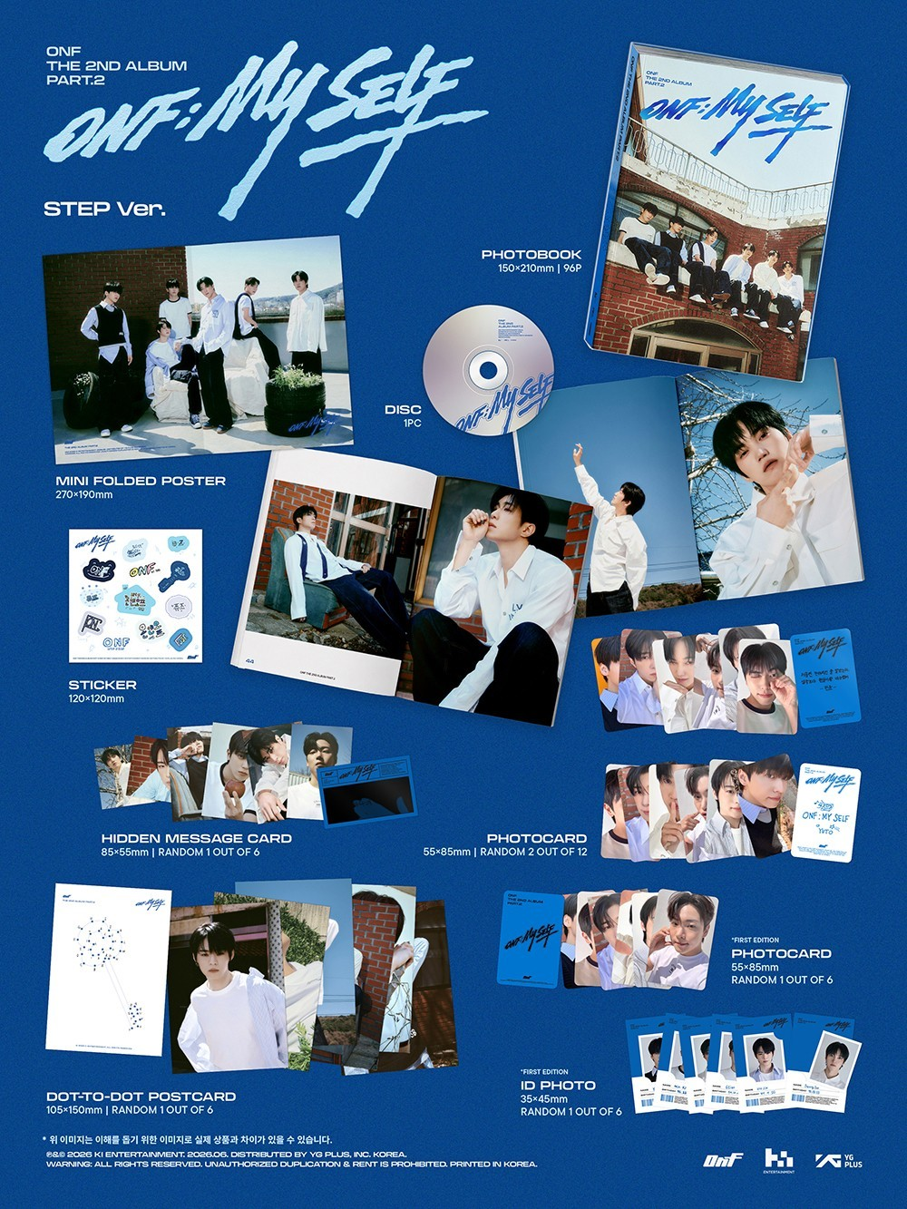 ONF - ONF:MY SELF (2nd Album PART.2)