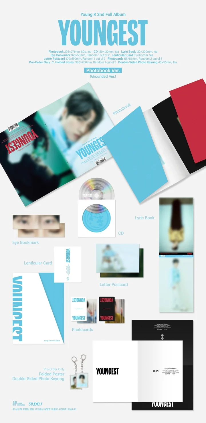 YOUNG K (DAY6) - YOUNGEST (2nd Full Album)