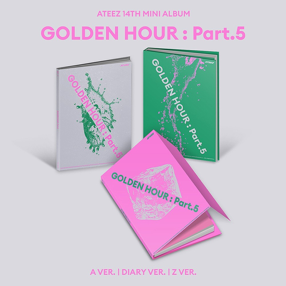 [PRE-ORDEN] ATEEZ - GOLDEN HOUR : PART.5 (14th Mini Album)