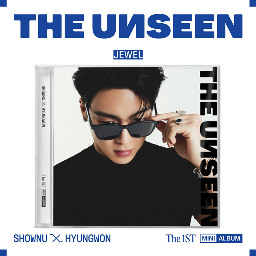 SHOWNU X HYUNGWON (MONSTA X) - THE UNSEEN (1st Mini Album) JEWEL CASE