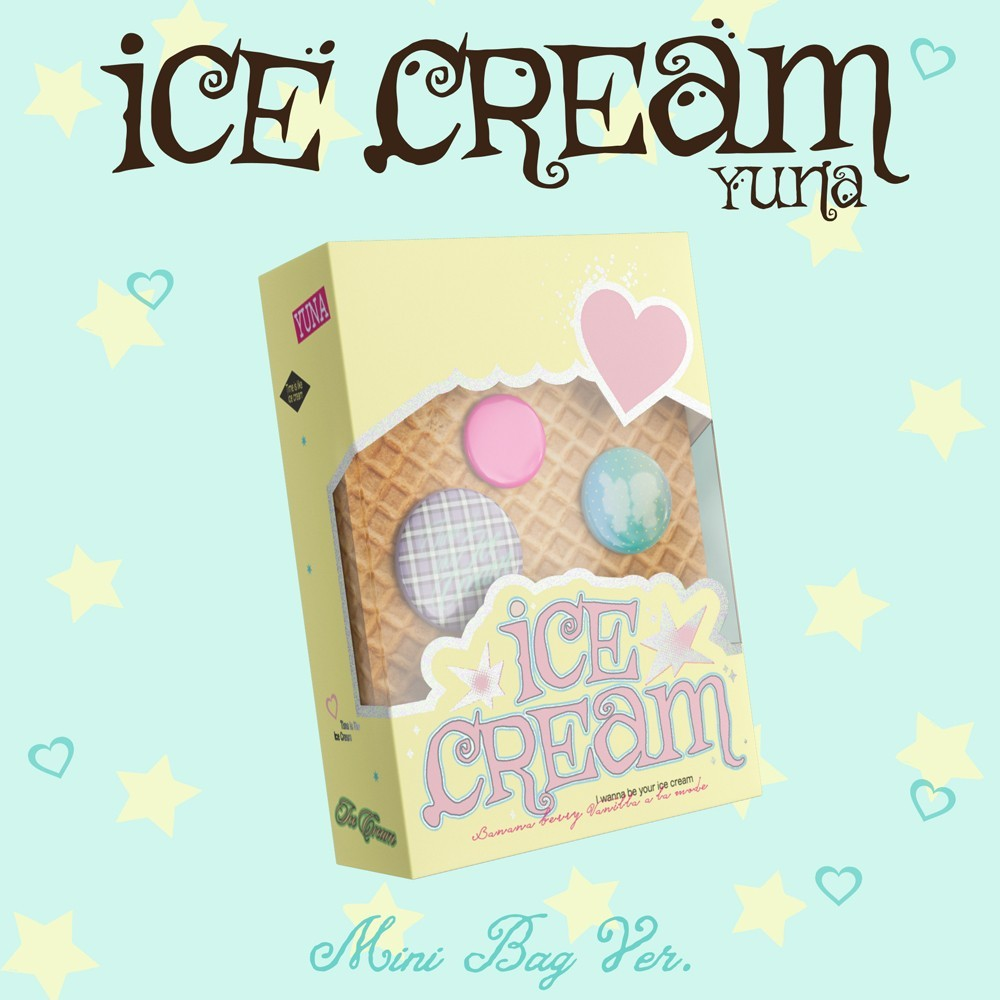 YUNA (ITZY) - ICE CREAM (1st Mini Album) MINI BAG MD Version