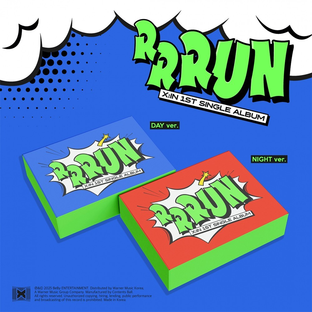 X:IN - RRRUN (1st Single Album)