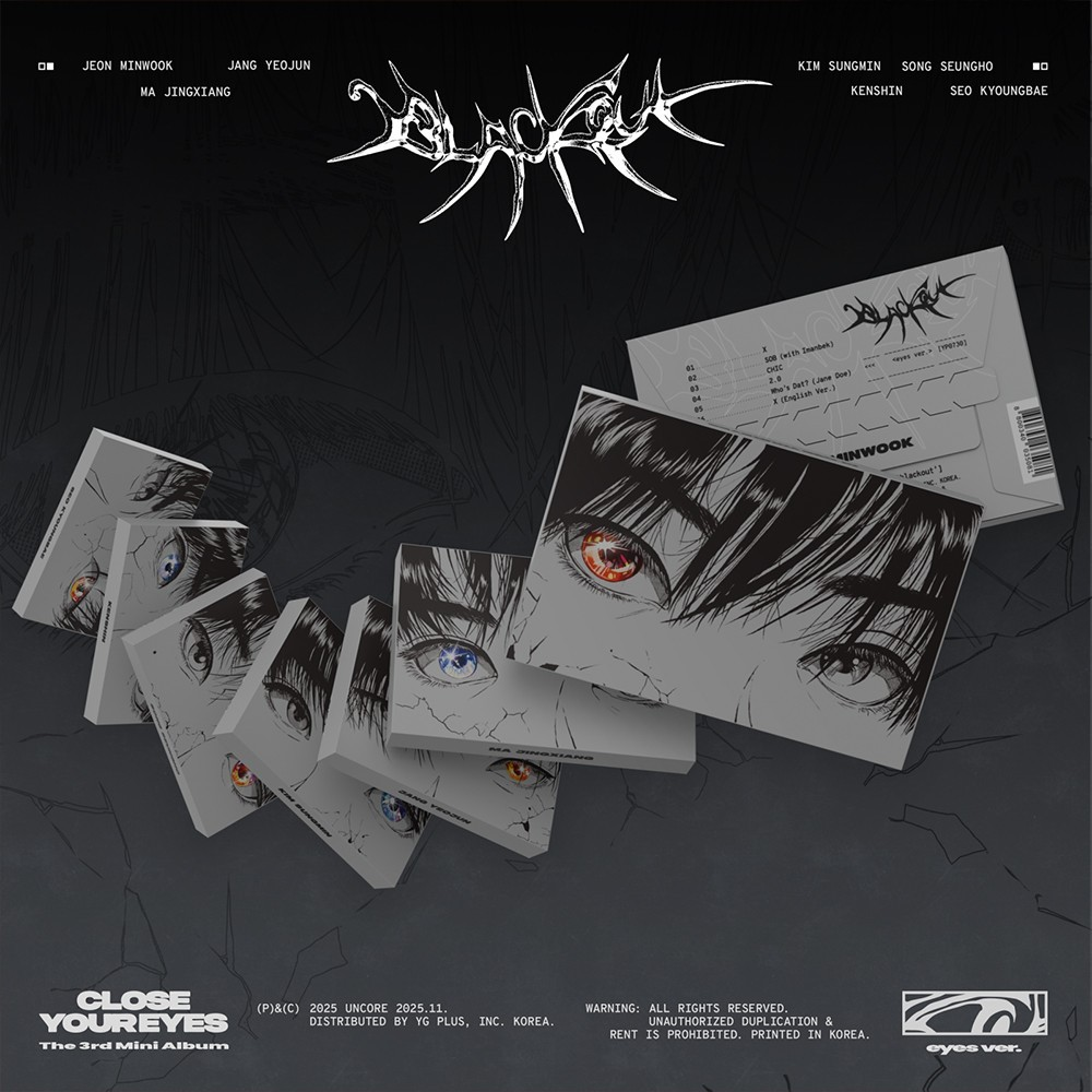 CLOSE YOUR EYES - BLACKOUT (The 3rd Mini Album) EYES Version
