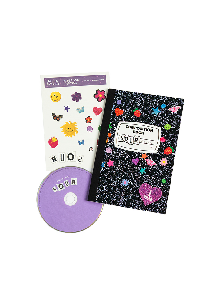 OLIVIA RODRIGO - Sour (1 Year Anniversary Journal) Target