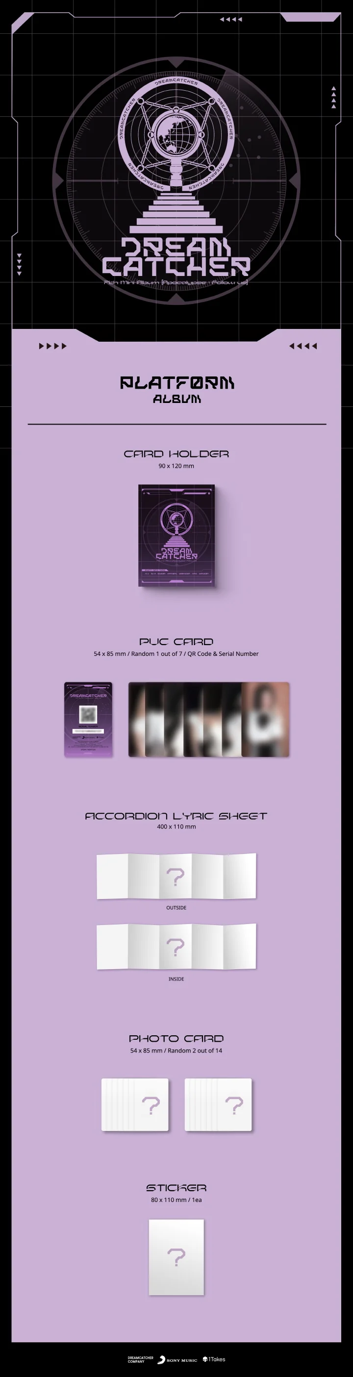 DREAMCATCHER - Apocalypse : Follow us (7th Mini Album) PLATFORM