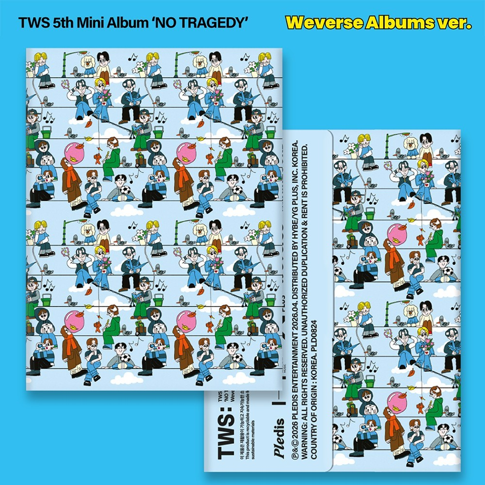TWS - NO TRAGEDY (5th Mini Album) WEVERSE ALBUMS Version