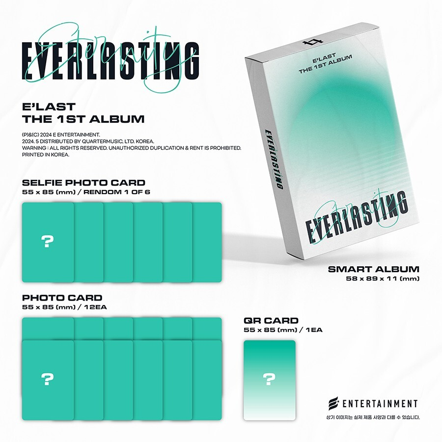 E'LAST - EVERLASTING (1st Album) SMART ALBUM
